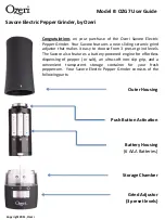 Preview for 2 page of Ozeri OZG7 User Manual