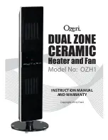 Предварительный просмотр 1 страницы Ozeri OZH1 Instruction Manual