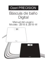 Предварительный просмотр 8 страницы Ozeri ZB18 User Manual