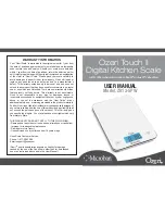 Preview for 1 page of Ozeri ZK13-5PW Touch II User Manual