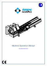 OZGENC MAKINA OMRM 113 Operation Manual preview