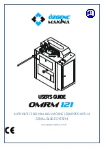 Preview for 1 page of OZGENC MAKINA OMRM 121 User Manual