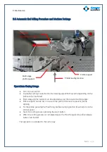 Preview for 32 page of OZGENC MAKINA OMRM 121 User Manual