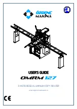 OZGENC MAKINA OMRM 127 User Manual preview