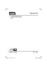 Ozito 3420661 Original Operating Instructions preview