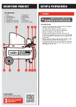 Preview for 2 page of Ozito 40L 2.5HP Instruction Manual