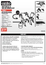 Ozito ATAK-009 Instruction Manual preview