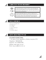 Предварительный просмотр 19 страницы Ozito BJK-1010 Instruction Manual