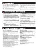 Preview for 8 page of Ozito BLV-2403 Instruction Manual