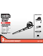 Preview for 1 page of Ozito BLW-1800 Instruction Manual