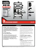 Preview for 1 page of Ozito BSW-2581 Instruction Manual