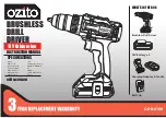 Ozito CDB-6100 Instruction Manual preview