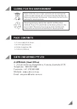 Предварительный просмотр 15 страницы Ozito CDL-072 Instruction Manual