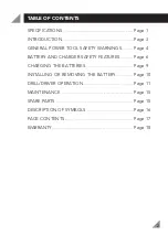 Preview for 3 page of Ozito CDL-144 Instruction Manual