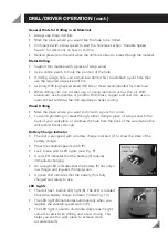 Preview for 15 page of Ozito CDL-144 Instruction Manual