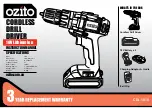 Предварительный просмотр 1 страницы Ozito CDL-1810 Instruction Manual