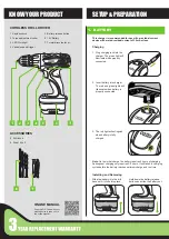 Предварительный просмотр 2 страницы Ozito CDL-5010 Instruction Manual