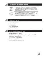 Предварительный просмотр 17 страницы Ozito CDR-013 Instruction Manual