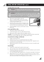 Предварительный просмотр 13 страницы Ozito CDR-014 Instruction Manual