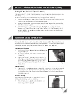 Preview for 11 page of Ozito CDR-018 Instruction Manual