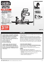 Ozito CMS-1621 Instruction Manual preview