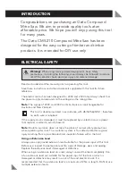 Preview for 4 page of Ozito CMS-210 Instruction Manual