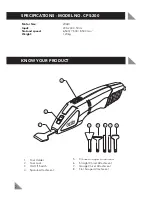 Предварительный просмотр 2 страницы Ozito CPS-200 Instruction Manual