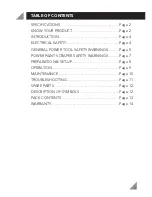 Preview for 3 page of Ozito CPS-200 Instruction Manual