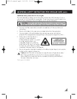 Предварительный просмотр 9 страницы Ozito CSL-235 Instruction Manual