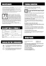 Preview for 5 page of Ozito DBS-3100 Instruction Manual