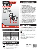 Preview for 1 page of Ozito ECO CHARGER Instruction Manual