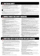 Preview for 6 page of Ozito ECOMOW ELM-1536 Original Instructions Manual