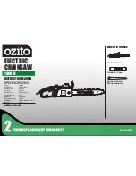Ozito ECS-355 Instruction Manual preview