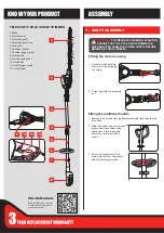 Preview for 2 page of Ozito EPHT-500 Instruction Manual