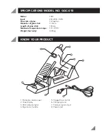 Preview for 3 page of Ozito GGC-015 Instruction Manual