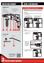 Preview for 2 page of Ozito HDR-710 Instruction Manual