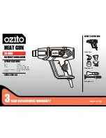 Предварительный просмотр 1 страницы Ozito HGN-2100 Instruction Manual