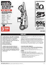 Предварительный просмотр 1 страницы Ozito HPW-1885K Instruction Manual