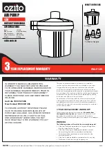 Предварительный просмотр 1 страницы Ozito HVAP-12V Instruction Manual