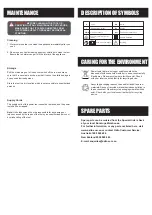 Preview for 5 page of Ozito HVAP-240 Instruction Manual