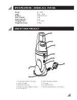 Preview for 2 page of Ozito HVR-006 Instruction Manual