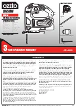 Ozito JSW-4000U Original Instructions Manual preview