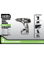 Ozito LCD-5000 Instruction Manual preview