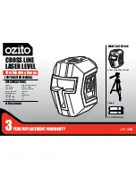 Preview for 1 page of Ozito LCT-1800 Instruction Manual