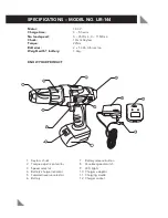 Preview for 2 page of Ozito LIR-144 Instruction Manual