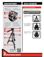 Предварительный просмотр 2 страницы Ozito LLT-3600U Original Instructions Manual