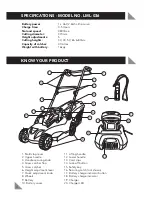 Предварительный просмотр 2 страницы Ozito LML-036 Instruction Manual