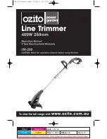 Ozito LTR-250 Operation Manual preview