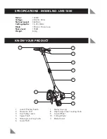 Preview for 2 page of Ozito LWE-1400 Instruction Manual