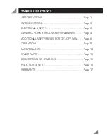 Preview for 3 page of Ozito MCS-355 Instruction Manual